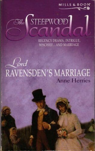 Lord Ravensden’s Marriage (Steepwood Scandal) by Herries, Anne Paperback Book Pre-Owned English