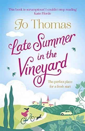 Late Summer in the Vineyard by Thomas, Jo Paperback Book Pre-Owned English