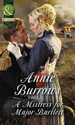A Mistress for Major Bartlett (Brides of Waterloo - 2) by Annie Burrows The Paperback Book Pre-Owned English