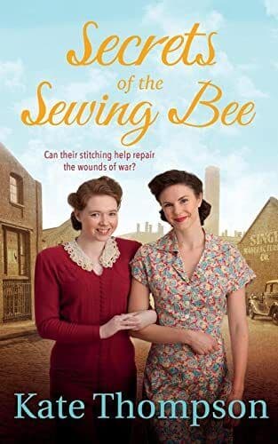 Secrets of the Sewing Bee by Thompson, Kate Paperback Book Pre-Owned English