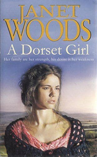 A Dorset Girl by Janet Woods Paperback Book Pre-Owned English