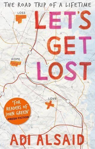 Let’s Get Lost by Adi Alsaid Paperback Book Pre-Owned English