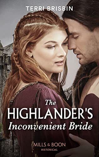 The Highlander&#8217;s Inconvenient Bride: A passionate Medieval by Brisbin, Terri Paperback Book Pre-Owned English