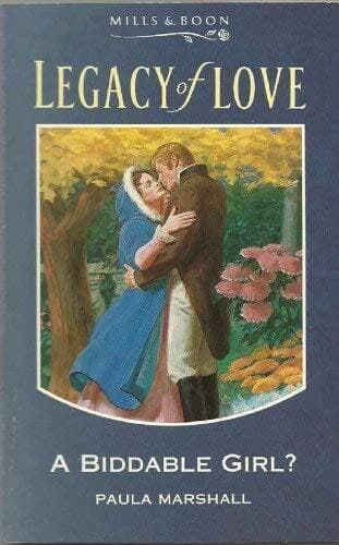 A Biddable Girl? (Legacy of Love S.), Marshall, Paula Paperback Book Pre-Owned English