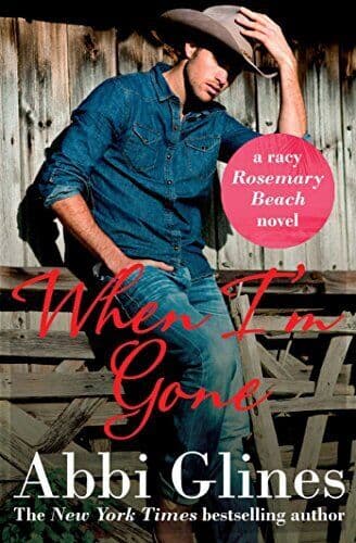 When I’m Gone by Glines, Abbi Paperback Book Pre-Owned English