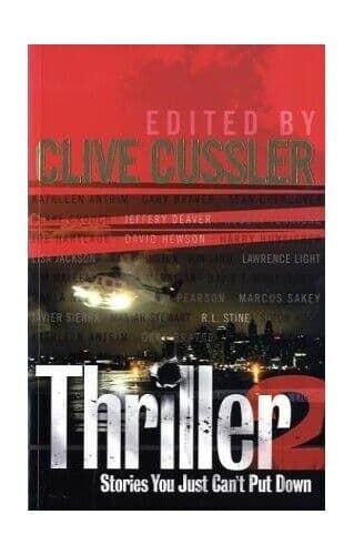 Thriller 2: Stories You Just Can’t Put Down ( by Clive Cussler (ed) Paperback Book Pre-Owned English