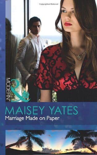Marriage Made on Paper by Maisey Yates  Paperback Book Pre-Owned English