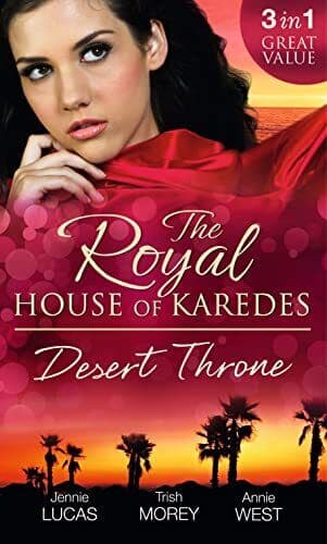 The Royal House of Karedes: The Desert Throne by Lucas, Jennie Paperback Book Pre-Owned English