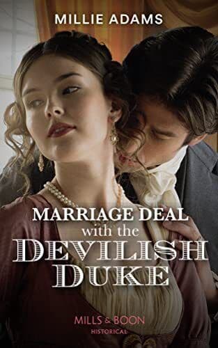 Marriage Deal With The Devilish Duke:, Adams, Millie Paperback Book Pre-Owned English