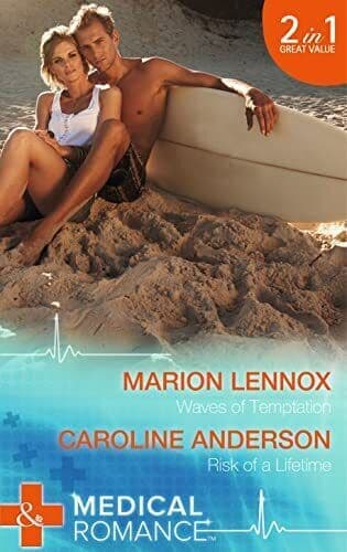 Waves of Temptation / Risk of a Lifetime (Mills & Boon Medi by Lennox, Marion Paperback Book Pre-Owned English