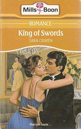King Of Swords by Craven, Sara Paperback Book Pre-Owned English