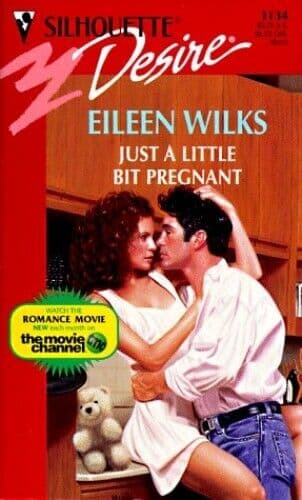 Just A Little Bit Pregnant (Desire S.) by Wilks, Eileen  Paperback Book Pre-Owned English