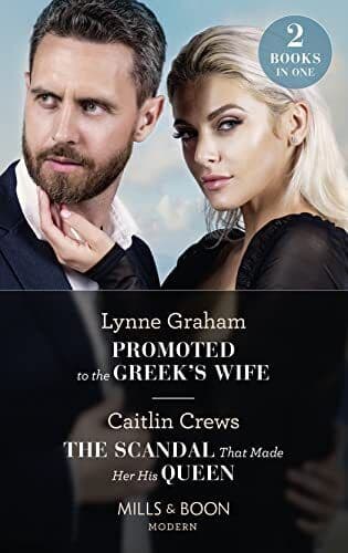 Promoted To The Greek’s Wife / The Scandal That Made Her Hi by Crews, Caitlin Paperback Book Pre-Owned English