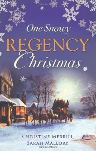 One Snowy Regency Christmas: A Regency Christmas Carol / Sn by Mallory, Sarah Paperback Book Pre-Owned English