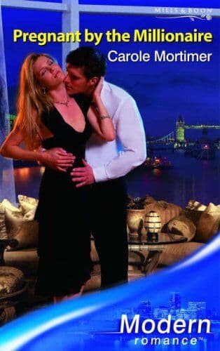 Pregnant by the Millionaire (Modern, Mortimer, Carol Paperback Book Pre-Owned English