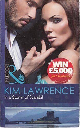 In a Storm of Scandal, Kim Lawrence Paperback Book Pre-Owned English