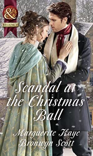 Scandal At The Christmas Ball: A Governess for Christmas / by Scott, Bronwyn Paperback Book Pre-Owned English