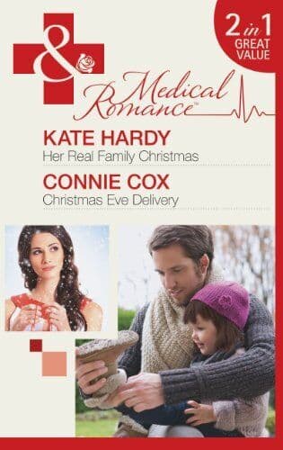 Her Real Family Christmas / Christmas Eve Delivery (Mills & Boo by Kate Hardy Paperback Book Pre-Owned English