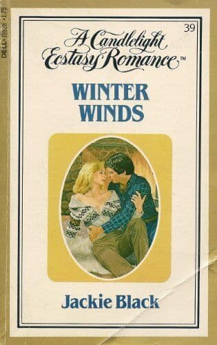 Winter Winds, Black, Jackie Paperback Book Pre-Owned English