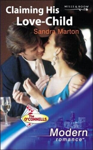 Claiming His Love-child (Modern Romance) by Marton, Sandra Paperback Book Pre-Owned English