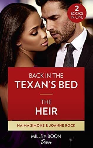 Back In The Texan’s Bed / The Heir: Ba, Rock, Joanne Paperback Book Pre-Owned English