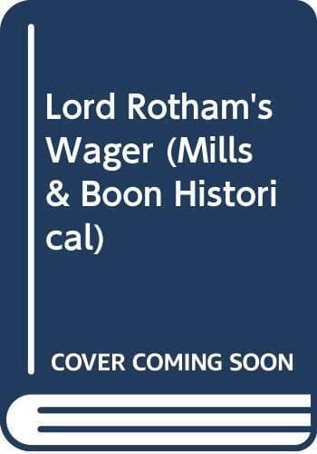 Lord Rotham’s Wager (Mills & Boon H, Cree, Ann Eliza Paperback Book Pre-Owned English