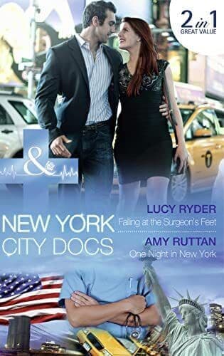 Falling at the Surgeon’s Feet (New York City Docs - B by Lucy Ryder / Amy Rut Paperback Book Pre-Owned English