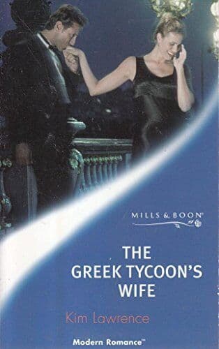 The Greek Tycoon’s Wife (Mills & Boon, Lawrence, Kim Paperback Book Pre-Owned English