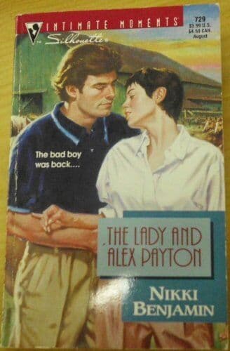 The Lady and Alex Payton (Sensation, Benjamin, Nikki Paperback Book Pre-Owned English