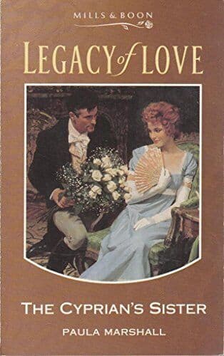 The Cyprian’s Sister (Legacy of Love S.) by Marshall, Paula Paperback Book Pre-Owned English
