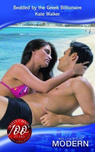 Bedded by the Greek Billionaire (Modern) (Modern Rom by Kate Walker Paperback Book Pre-Owned English