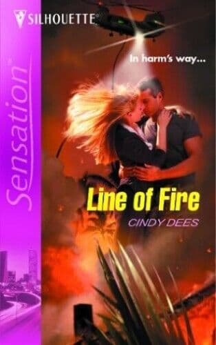 Line Of Fire (Silhouette Intimate Moments), Dees, Cindy Paperback Book Pre-Owned English