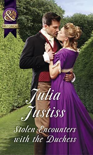 Stolen Encounters With The Duchess (Hadley’s Hellions, by Justiss, Julia Paperback Book Pre-Owned English