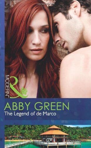 The Legend of de Marco by Abby Green Paperback Book Pre-Owned English
