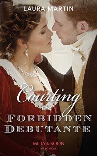 Courting The Forbidden Debutante (Scandalous Australian Bach by Martin, Laura Paperback Book Pre-Owned English