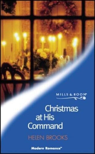 Christmas at His Command (Mills & Boon Modern) by Brooks, Helen Paperback Book Pre-Owned English