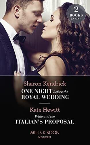 One Night Before The Royal Wedding / Pride And The Italian’s by Hewitt, Kate Paperback Book Pre-Owned English