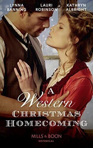 A Western Christmas Homecoming by Albright, Kathryn Paperback Book Pre-Owned English