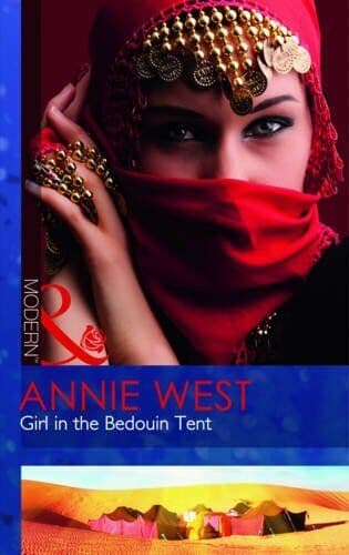 Girl in the Bedouin Tent by Annie West Paperback Book Pre-Owned English