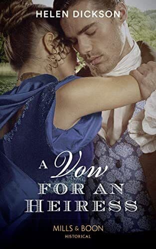 A Vow For An Heiress by Dickson, Helen Paperback Book Pre-Owned English