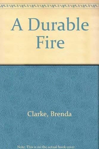 A Durable Fire by Clarke, Brenda  Paperback Book Pre-Owned English