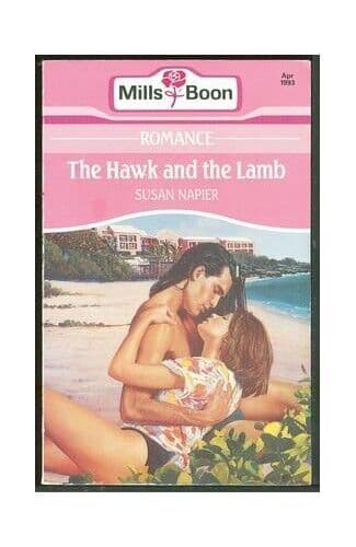 The Hawk and the Lamb by Napier, Susan Paperback Book Pre-Owned English