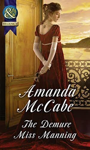 The Demure Miss Manning (Historical) by Amanda McCabe Paperback Book Pre-Owned English
