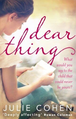 Dear Thing by Cohen, Julie Paperback Book Pre-Owned English