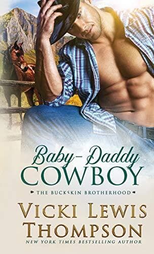 Baby-Daddy Cowboy, Thompson, Vicki Lewis Paperback Book Pre-Owned English
