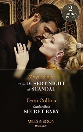 Their Desert Night Of Scandal / Cinde, Collins, Dani Paperback Book Pre-Owned English