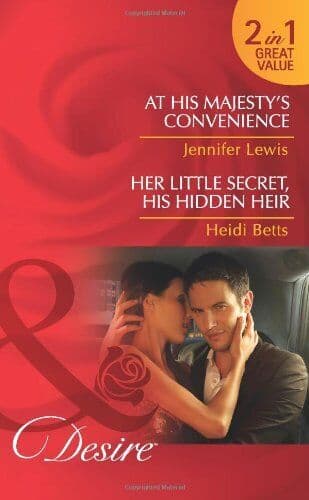 At His Majesty’s Convenience/Her Little Secret, His Hidden by Jennifer Lewis Paperback Book Pre-Owned English
