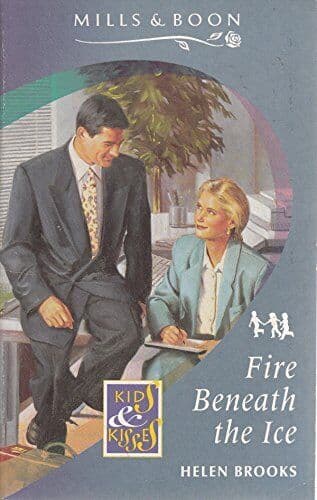 Fire Beneath the Ice (Mills & Boon Romance) by Brooks, Helen Paperback Book Pre-Owned English