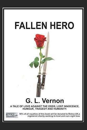 FALLEN HERO by Vernon, G L Paperback Book Pre-Owned English