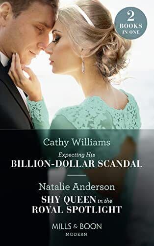 Expecting His Billion-Dollar Scandal / Shy Queen In The by Anderson, Natalie Paperback Book Pre-Owned English